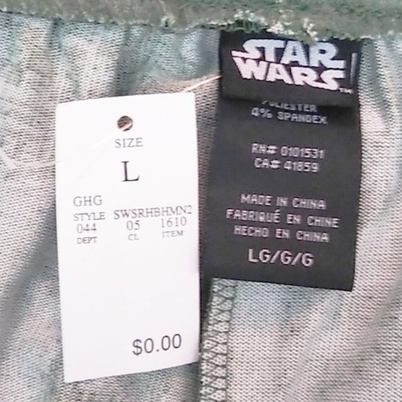 NWT Star Wars Men's Matching Family 2-Piece Sleep Set [152] - Picture 8 of 8